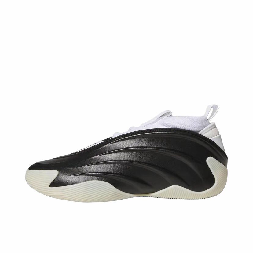 adidas Harden Vol.9 舒适 中帮 篮球鞋 男女同款 黑色JQ9137
