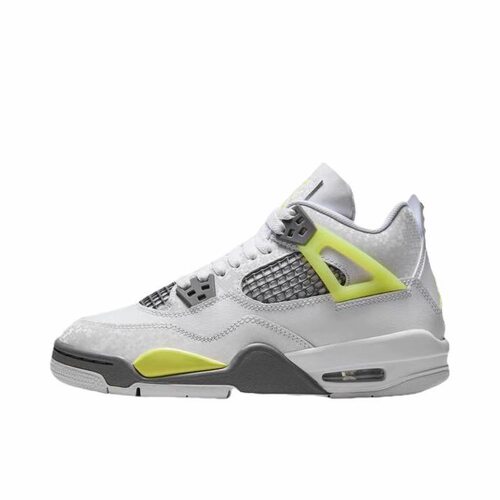 JordanAir Jordan 4 Retro 低帮 儿童篮球鞋 男女同款HJ5990-100