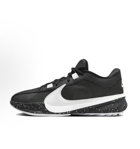 Nike Freak 5 圆头舒适 低帮 篮球鞋 男款黑白色国内版DX4996-003