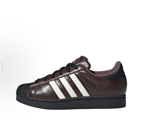 adidas originals Superstar 2 皮革  板鞋 女款 土地棕KI3569