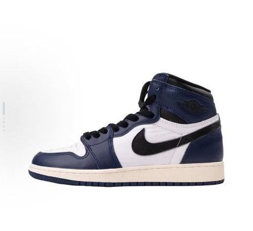 Jordan Air Jordan 1 Retro High O儿童篮球鞋 白蓝色FD1437-401