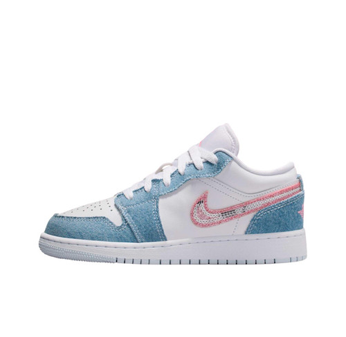 Jordan Air Jordan 1 防滑耐磨 低帮 儿童篮球鞋 HQ2001-400
