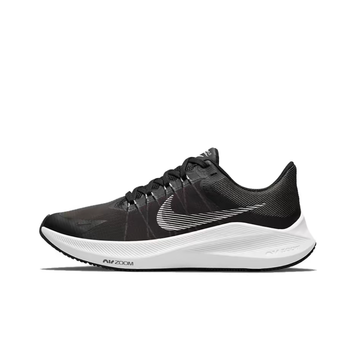 Nike Zoom Winflo 8  低帮 休闲训练跑步鞋 女款 黑色CW3421-005