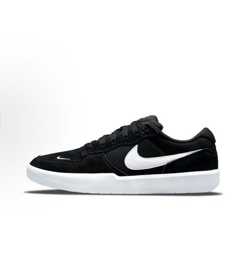Nike SB Force 58 复古百搭 低帮 板鞋 男女同款 黑白CZ2959-001