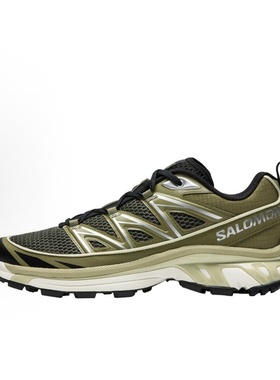 SALOMON萨洛蒙 XT-6减震包裹性支撑耐磨低帮 男女同款 绿色477486