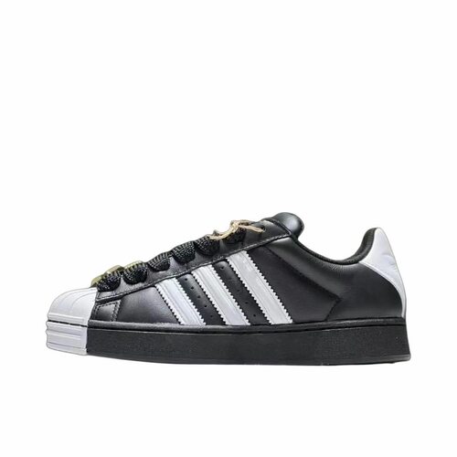 adidas originals Superstar 2 舒适贴合系带 板鞋 女款JR7444