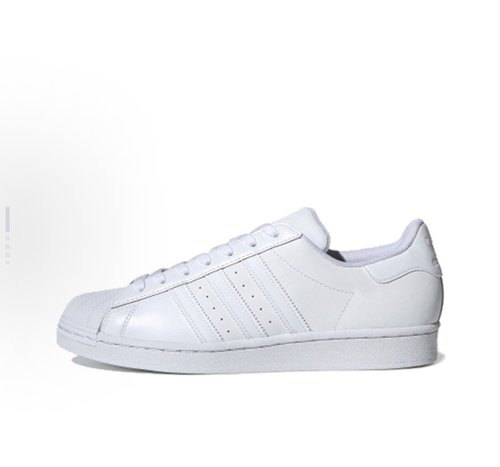 adidas originals SUPERSTAR  低帮 板鞋 男女同款 白色EG4960