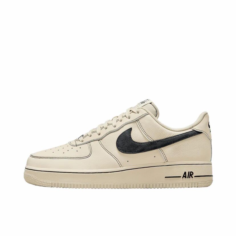 Nike Air Force 1 牛皮革 低帮 板鞋 男款 米色HQ2037-200图片