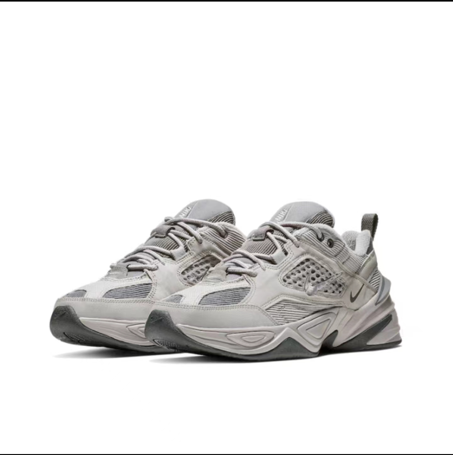 Nike M2K Tekno厚实舒适老爹鞋 Atmosphere Grey烟灰bv0074