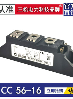 可控硅模块MCC95-16io1B 162A200A 310 312A570A 21A艾赛斯型三松