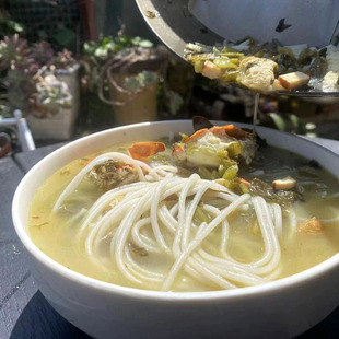 宁海米面新鲜粗米面(限江浙沪)宁海特产大粗米线粗面小吃面条美食