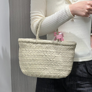 正品 diffusion8809手工牛皮编织包休闲手提包小号女包 现货Dragon