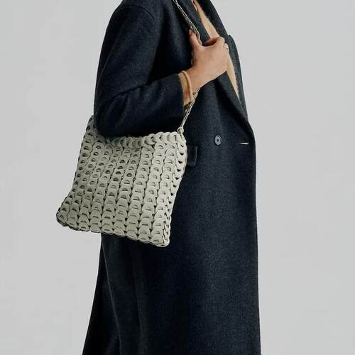 Dragon单肩包牛皮法式铜钱复古