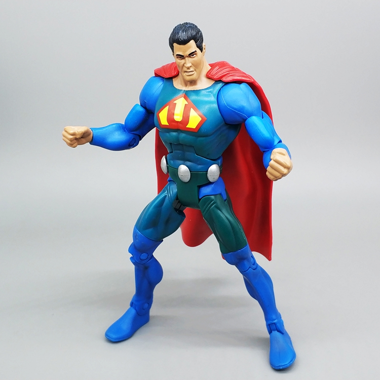 7寸蝙蝠侠超人之子超霸蝙蝠侠罗宾夜翼小丑毒液人可动人偶玩具