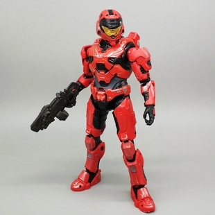 致远星斯巴达战士光环手办模型光晕士官长机甲精英士兵可动人偶