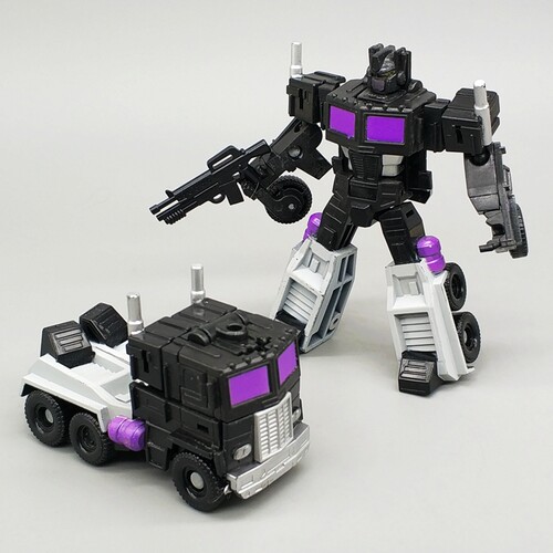 TF10变形G1玩具汽车大师擎天经典传奇级黑暗通天晓金刚机箱柱摆件