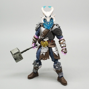 3.75寸堡垒之夜手办狼人雷神忍者特种部队可动人偶夺宝奇兵模型