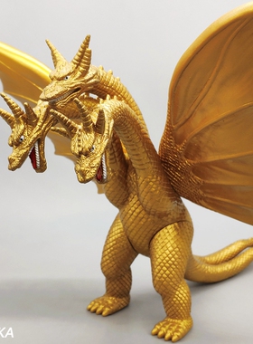 哥斯拉手办基多拉模型 Godzilla怪兽恐龙2019可动人偶玩具