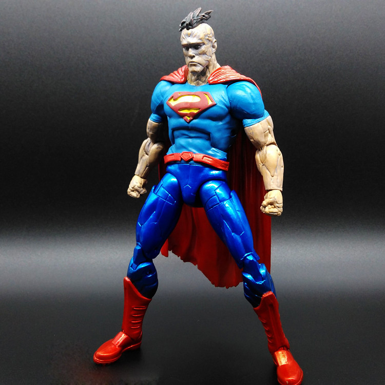 反超人平衡宇宙犯罪辛迪加可动人偶摆件正义联盟手办玩具 新52