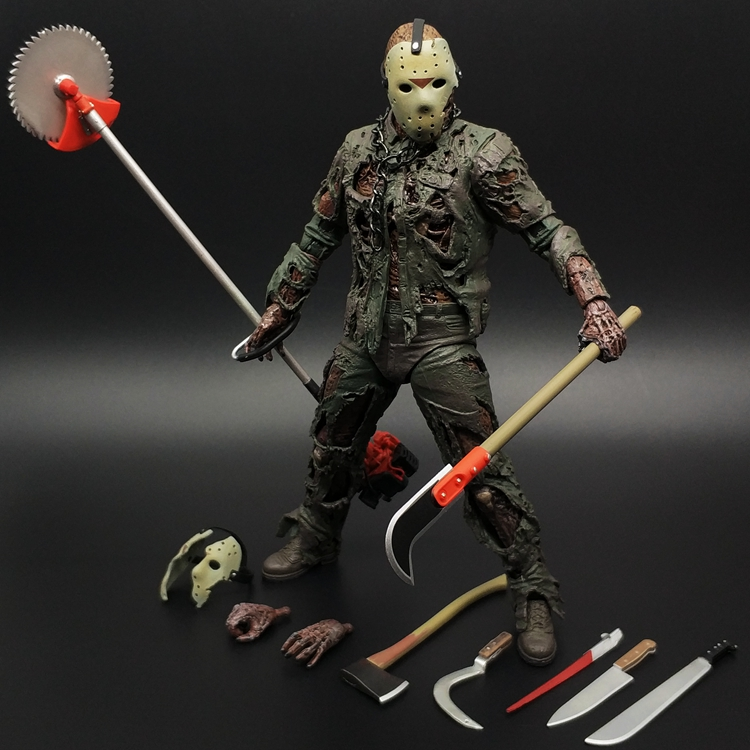 7寸杰森手办猛鬼街弗莱迪鬼娃可动人偶手办摆件小丑回魂惊声尖叫