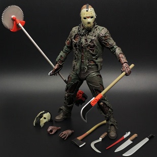 7寸杰森手办猛鬼街弗莱迪鬼娃可动人偶手办摆件小丑回魂惊声尖叫