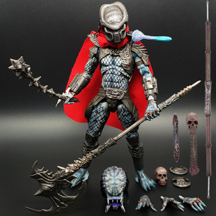 铁血战士手办重型迷失模型AVP异形狗凯尔特勇士独狼可动人偶电影