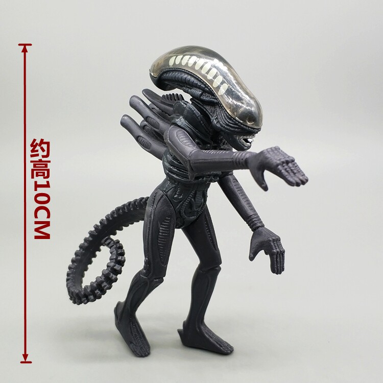 3.75寸异形大战铁血战士母后异形蛋狗可动人偶手办模型汽车摆件