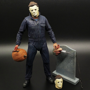 月光光心慌慌手办电锯杀人狂可动人偶模型迈克尔黎明杀机摆件