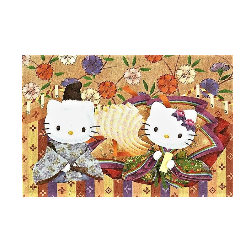 品都hellokitty猫diy数字油画