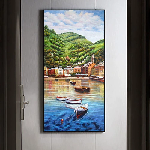 Европейская в стиле сельская местность ландшафт лод