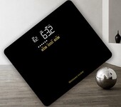 韦乐雅斯电子秤精准充电玻璃身高电子称减肥高精度耐用体重秤智能