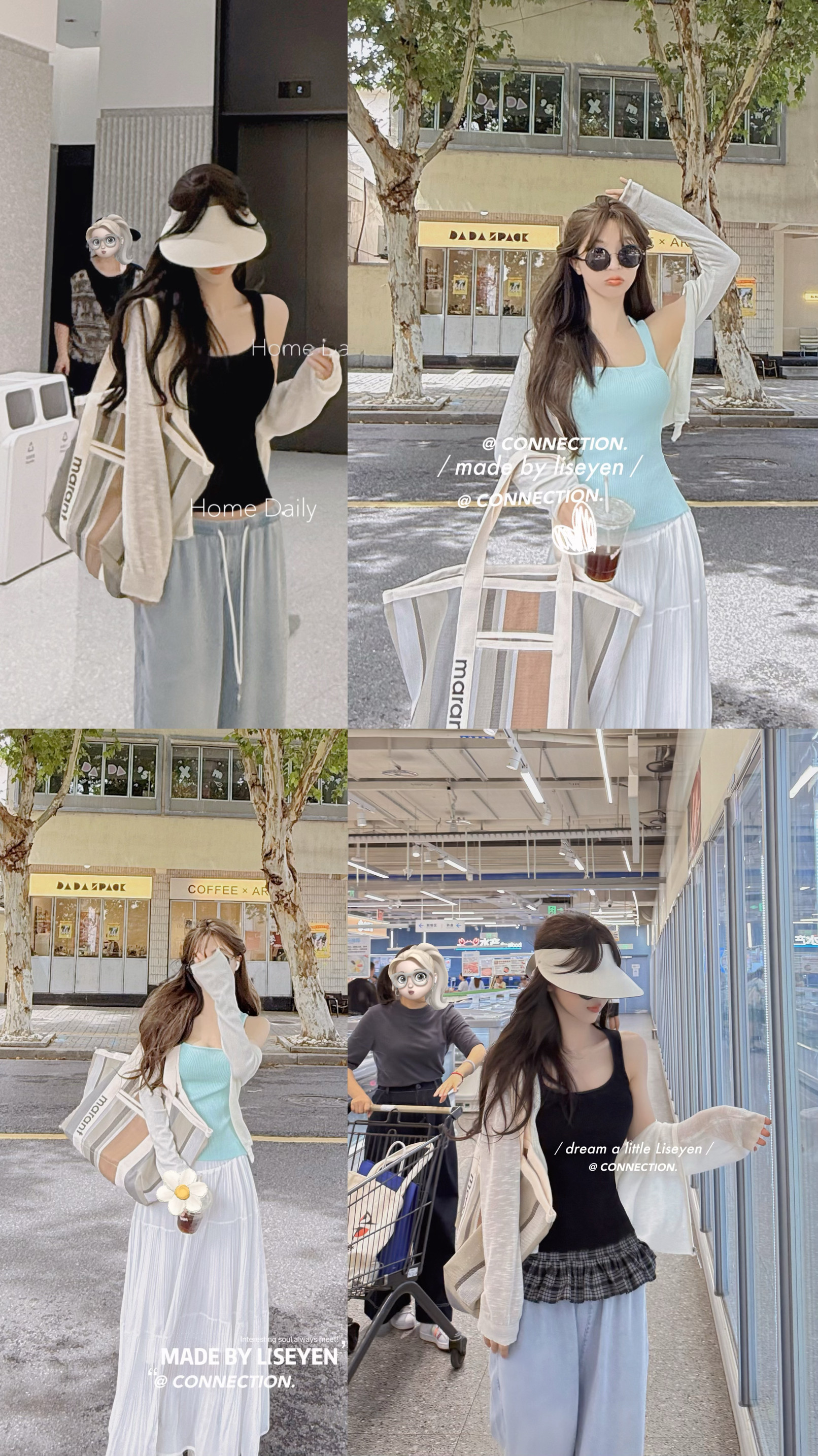 LISEYEN设计师款 啊啊啊啊 好喜欢这个薄荷汀蓝啊啊夏季吊带背心