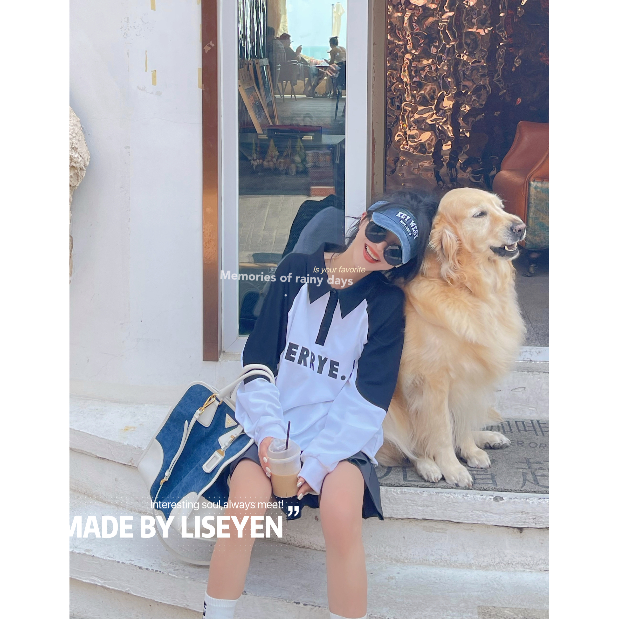 LISEYEN适中宽松休闲通勤