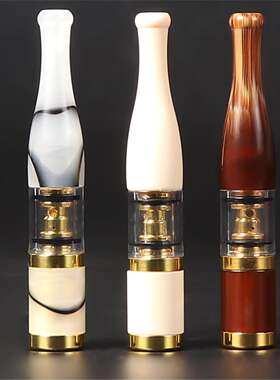 烟嘴可循环可清洗型过滤器树脂材料牛角纹粗中细三用一体烟嘴