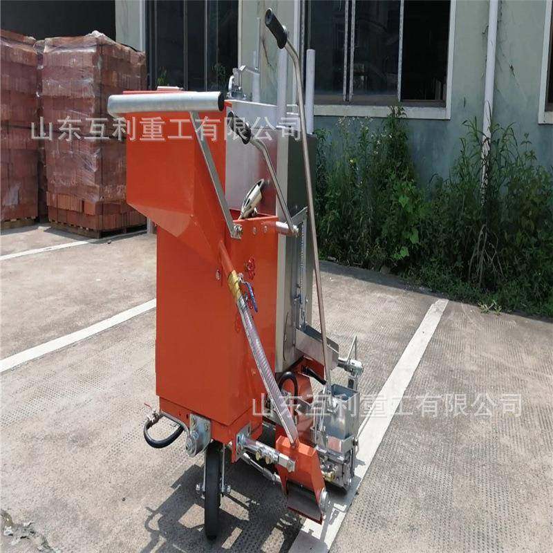 公路标线机道路热熔划线一体机马路斑马线画线车手推式热熔划线机