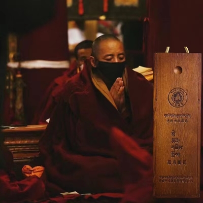 西藏尼木宝火藏香宇拓传统熏香手工线香木盒 270根装拉萨直发包邮