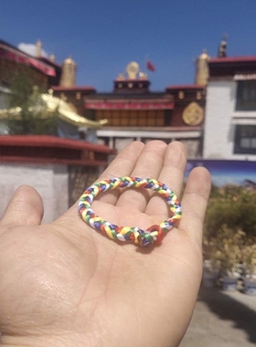 西藏金刚手绳金刚绳手工编织