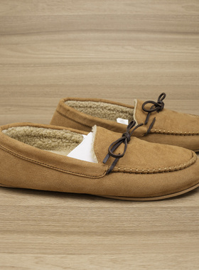 10.27  瑕疵处理 一脚蹬冬新款豆豆鞋加绒防滑棉瓢鞋舒适保暖 农