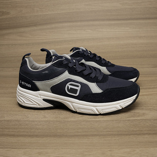 超轻减震老爹鞋 男网面拼接系带复古慢跑鞋 斯 运动鞋 3.9G.T
