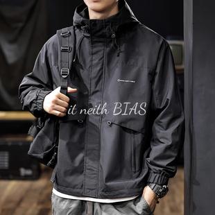 2025秋冬工装 潮牌冲锋衣外套男士 BIAS美式 夹克保暖棉服 neith
