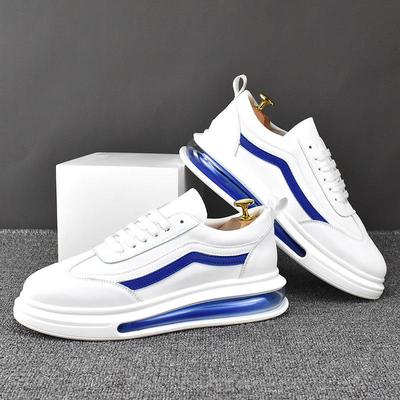 欧洲站男鞋板鞋男款2025新款秋冬厚底时尚增高加绒潮流气垫小白鞋