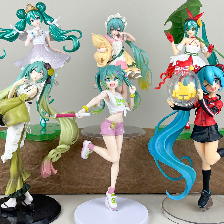 初音模型未来美少女玩具手办动漫二次元生日礼物手办桌面机箱摆件