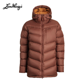 Lundhags隆哈Fulu 佛鲁户外轻量羽绒服保暖防寒白鸭绒连帽外套女
