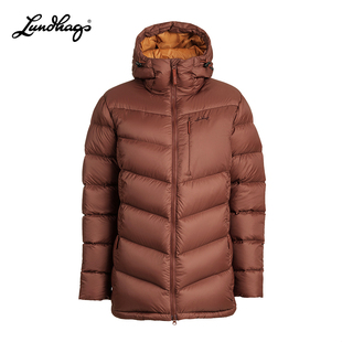 Lundhags隆哈Fulu Down户外轻量羽绒服保暖防寒白鸭绒连帽外套女