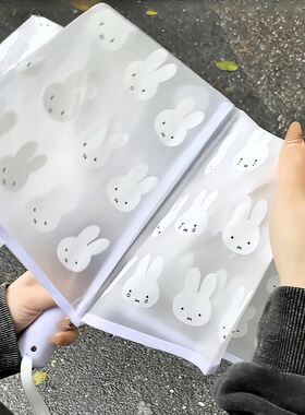 可爱兔子雨伞女加大厚结实抗风自手动折叠长柄小巧便携高颜值学生