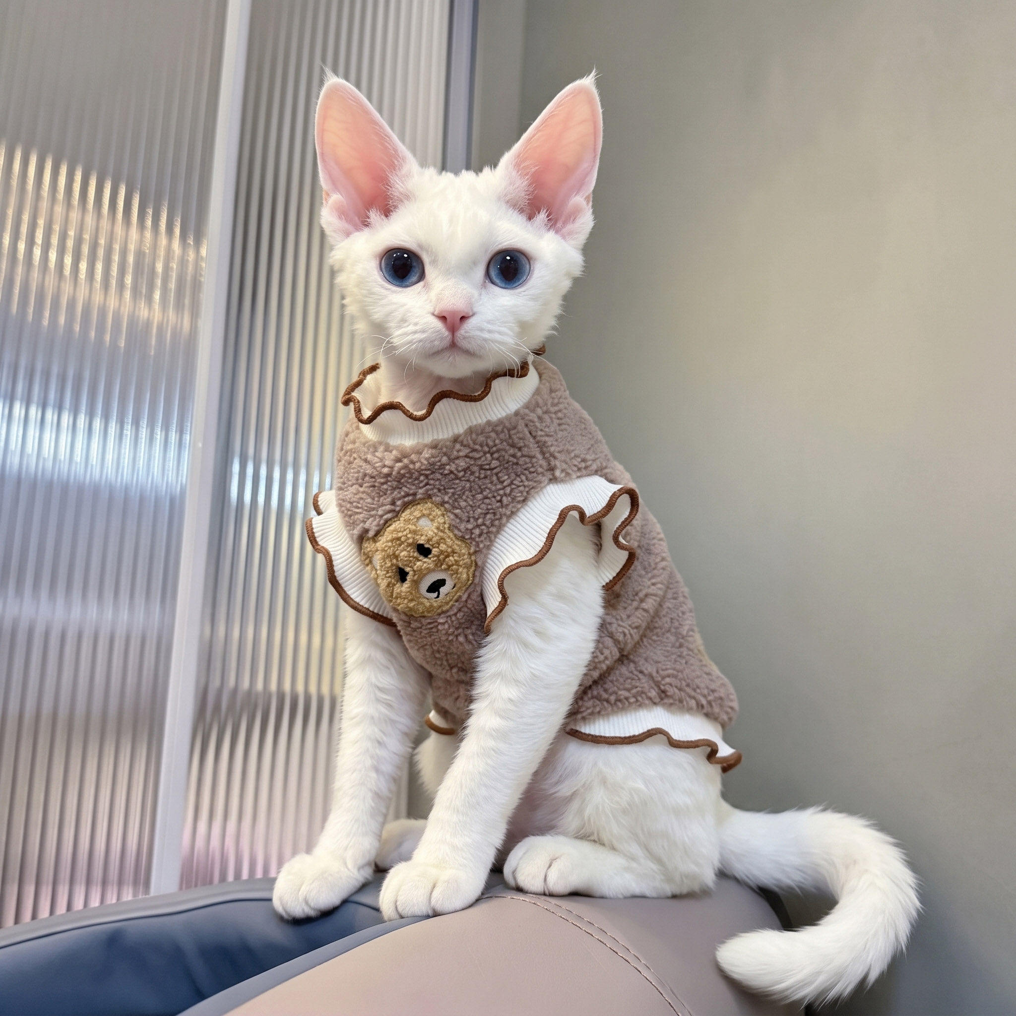 宠物猫咪衣服德文猫阿比西尼亚猫无毛猫狗狗背心小猫马甲2026新款