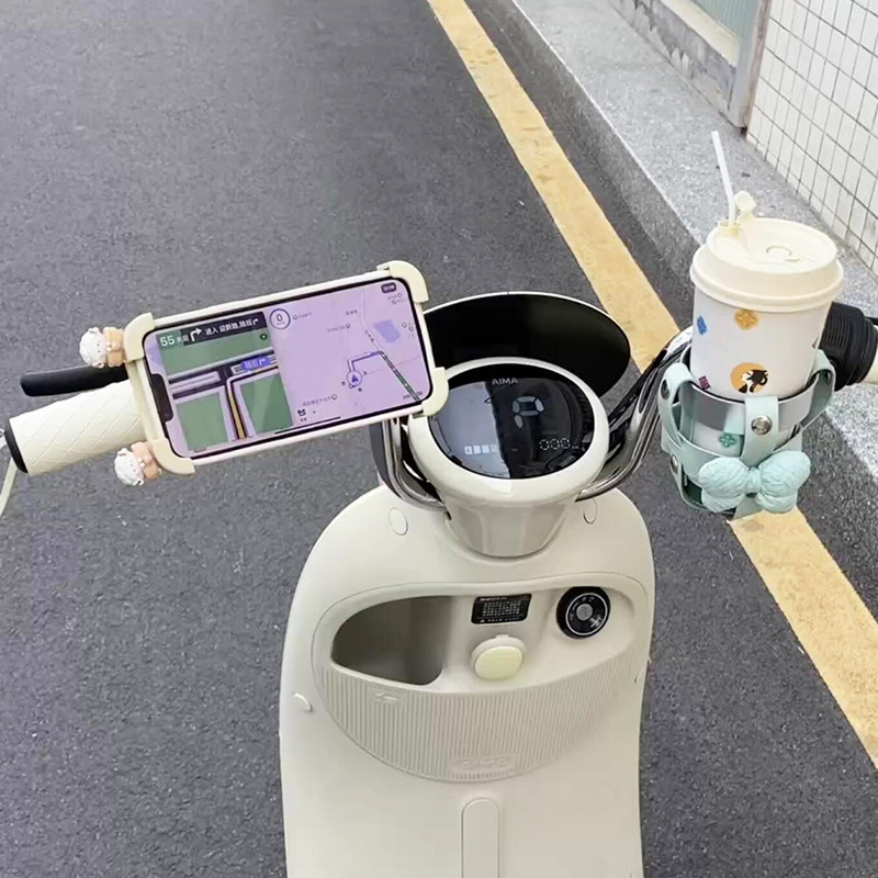 电动车手机支架防震防抖2025新款外卖骑手导航专用雅迪爱玛通用