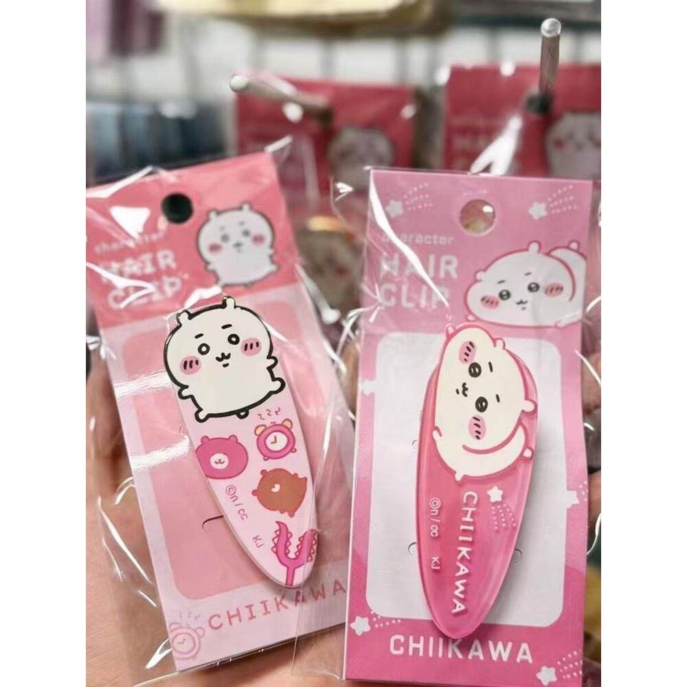 吉伊卡哇发夹chiikawa周边乌萨奇小八刘海夹可爱少女心卡通侧边夹