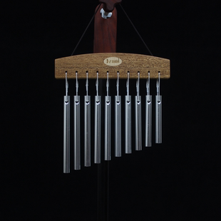 庄生梦蝶 chimes手持单排排铃音树10音风铃音束冥想空灵乐器 bar