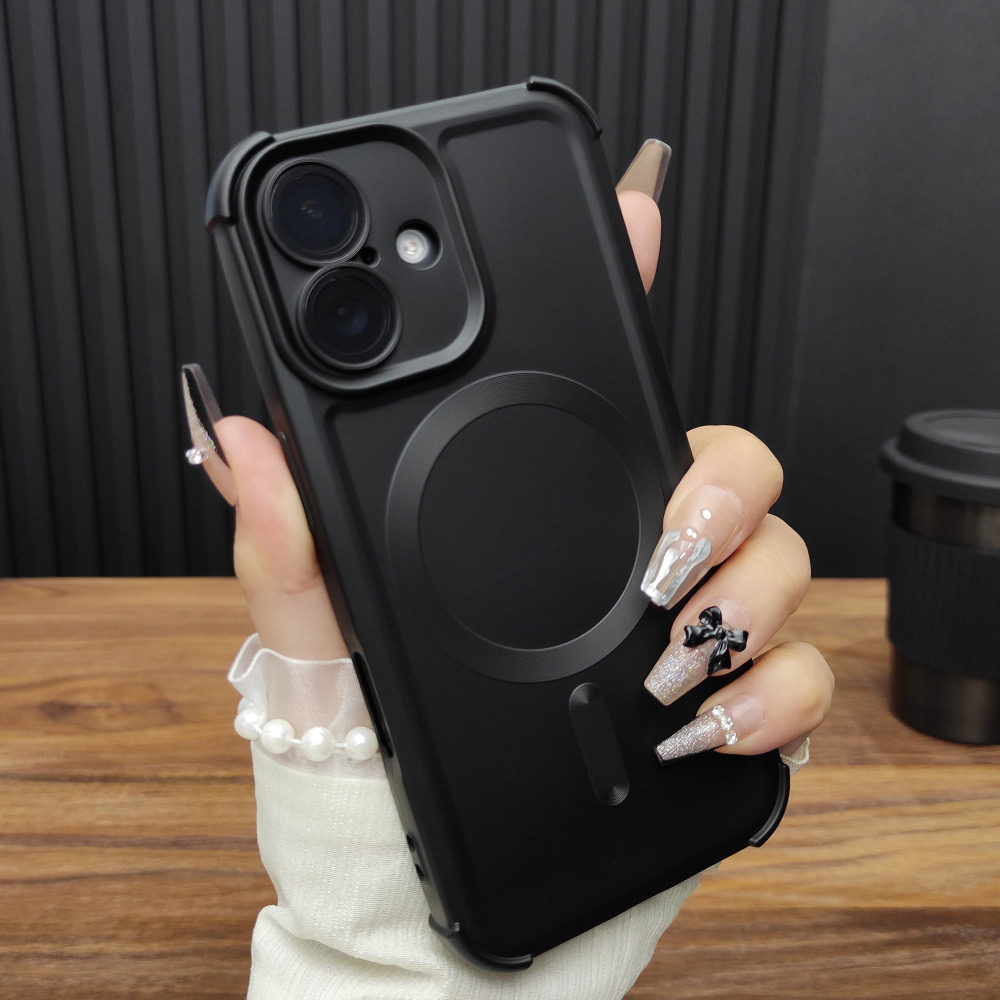 苹果17磁吸气囊防摔手机壳